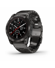 Garmin Fenix 7X Pro – Sapphire Solar Carbon Gray DLC Ti,Bracl.Ti 010-02778-30